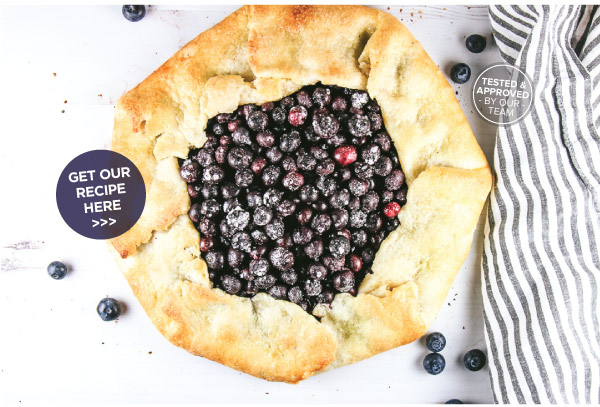 Fresh Blueberry Crostata