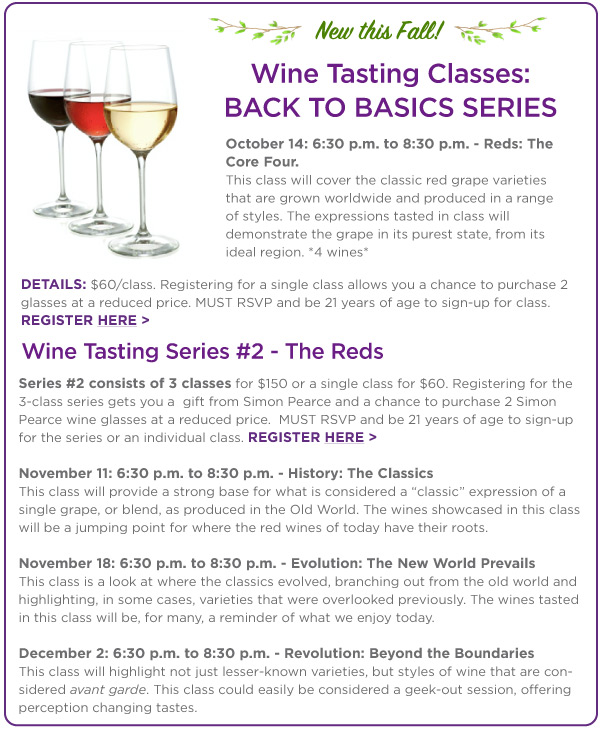 Wine Tasting Series