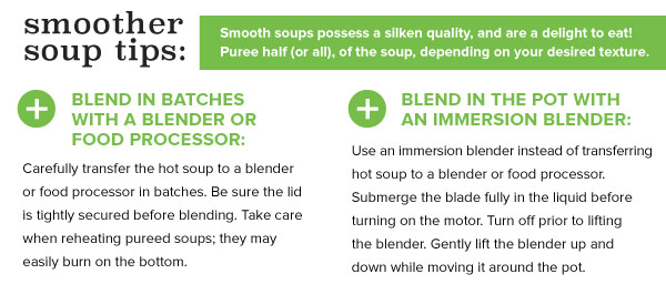 Smoother Soup Tips