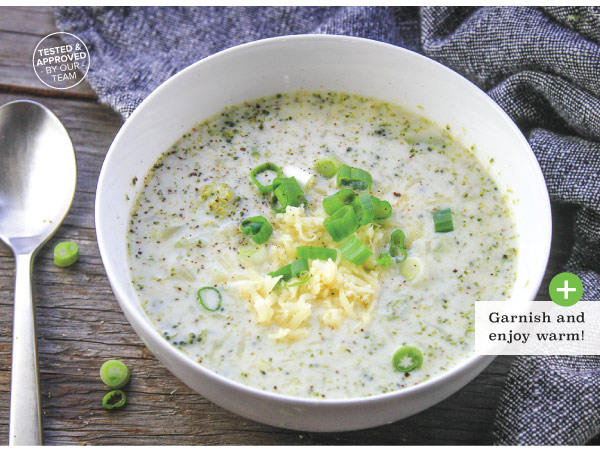 Easy Cheesy Broccoli soup