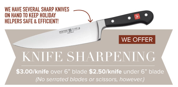 Knife Sharpening