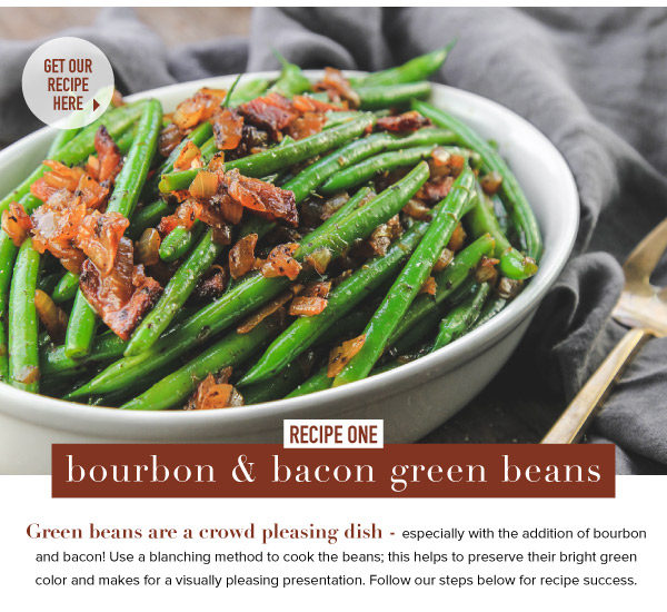 Bourbon Bacon Green Beans