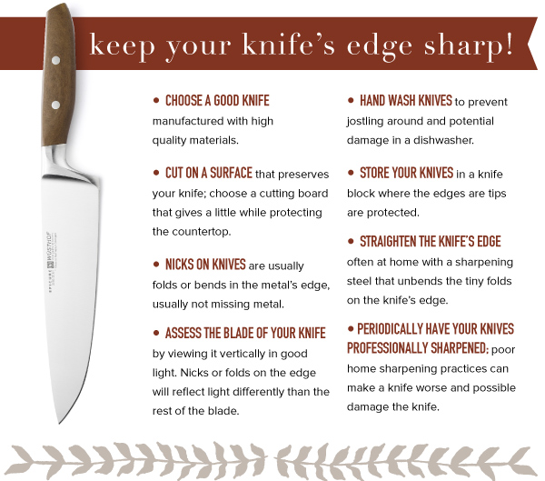 Keep Your Knife Edge