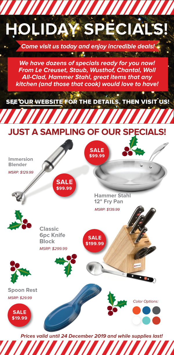 Holiday Specials