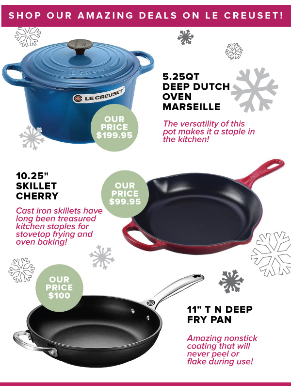 Le Creuset Deals