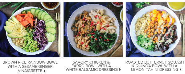 Super Healthy Dinner Bowls