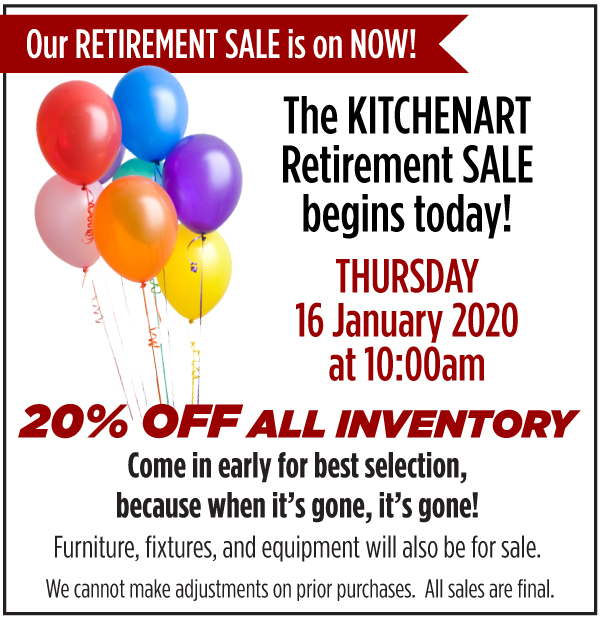 Retirement Sale