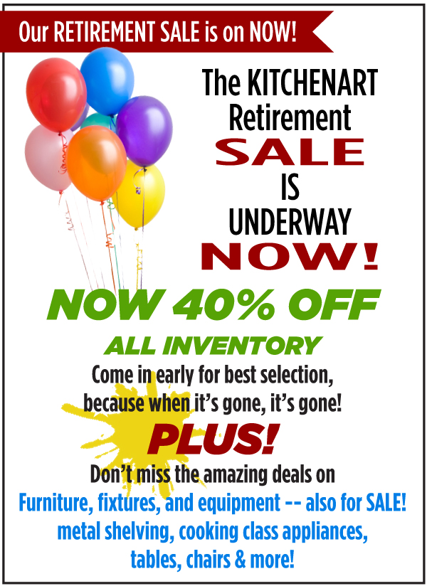 Retirement Sale
