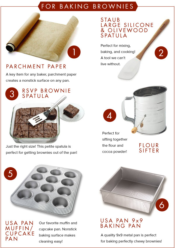 For baking Brownies
