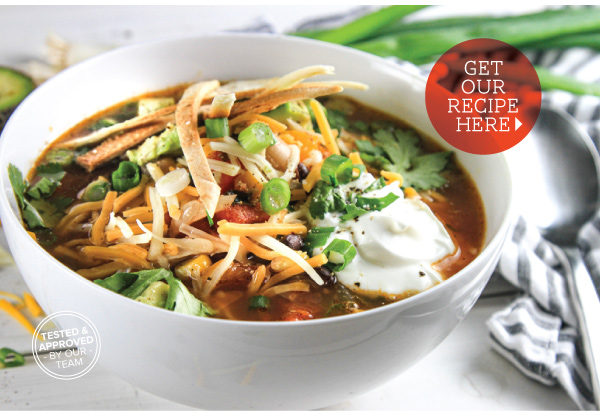 Slow Cooker Chicken Tortilla Soup