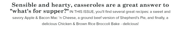 Modern Casseroles