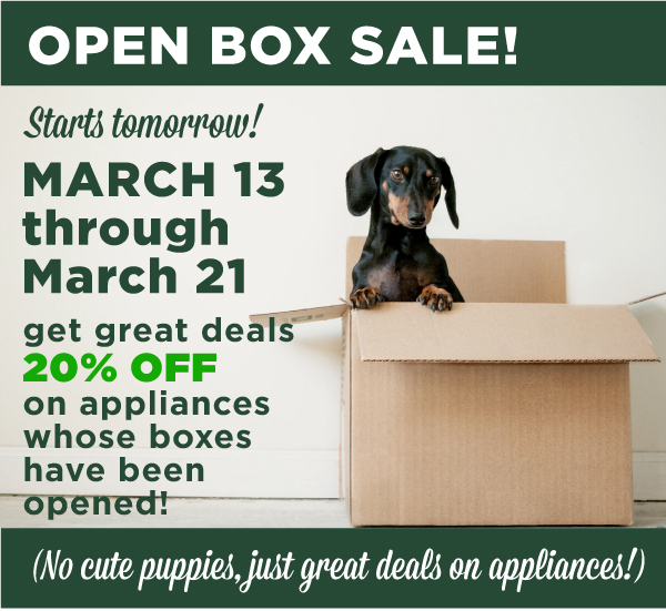 Open Box Sale