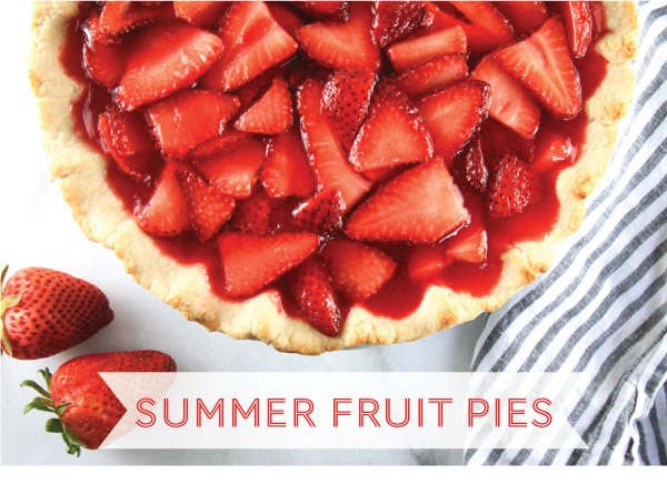 Summer Fruit Pies