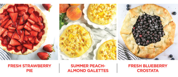 Summer Fruit Pies