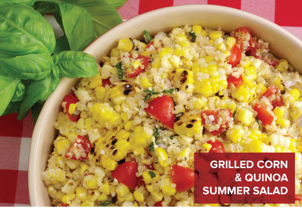 Grilled Corn and Quinoa Salad