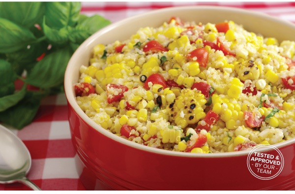 Grilled Corn and Quinoa Salad