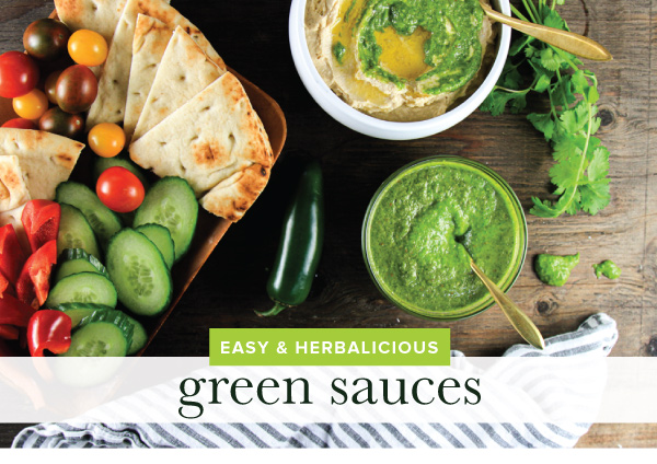 Herbalicious Green Sauces