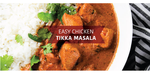 Easy Tikka Masala and Basmati Ric