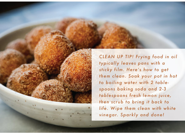 Sweet Potato Doughnut Holes