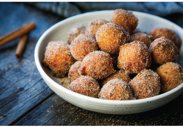 Sweet Potato Doughnut Holes