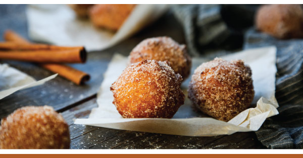 Sweet Potato Doughnut Holes