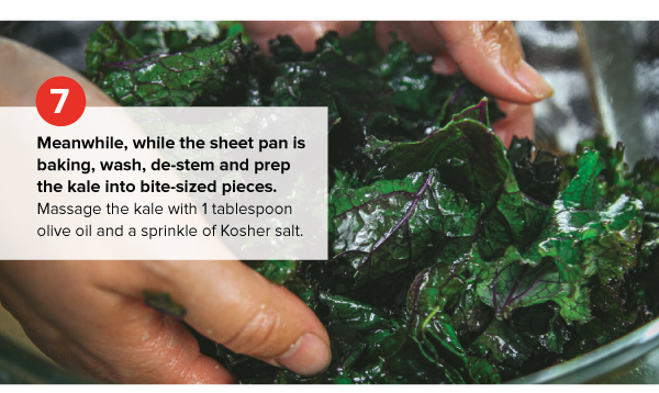 Roasted Sausage and Veggies with Creamy Polenta