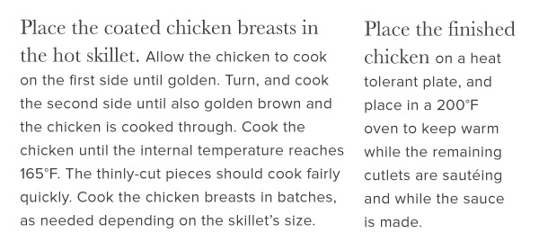 Creamy Skillet Chicken