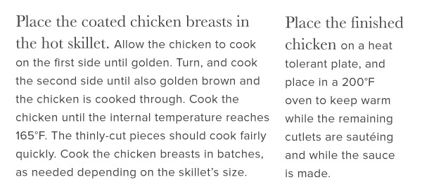 Creamy Skillet Chicken