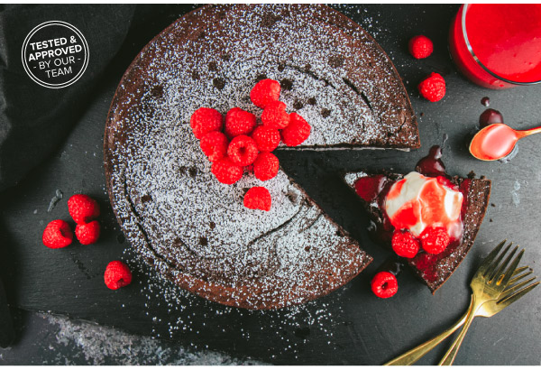 Flourless Chocolate Espresso Cake