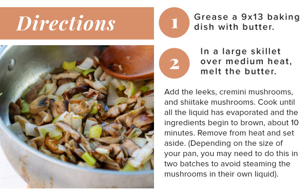 Asparagus and Mushroom Breakfast Strata
