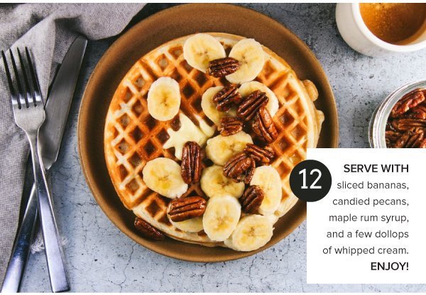 Greek Yogurt Waffles