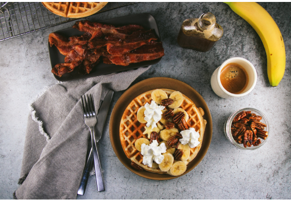 Greek Yogurt Waffles