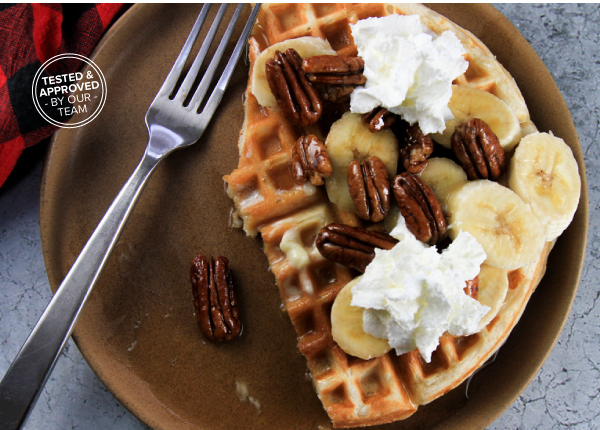 Greek Yogurt Waffles