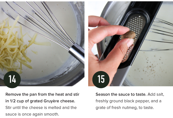 Individual Chicken Wellingtons with Mornay Sauce