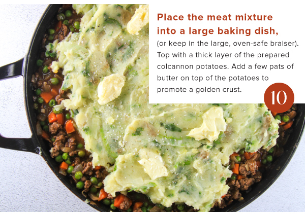 Colcannon Shepherd's Pie