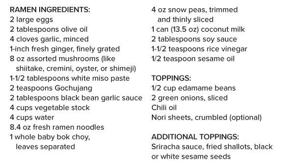Spicy Spring Ramen