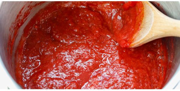 Strawberry Rhubarb Pound Cake