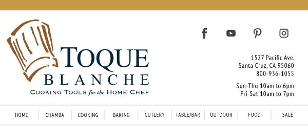 Toque Blanche Enews