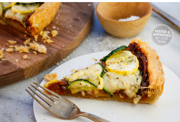 Summer Squash and Tomato Tart