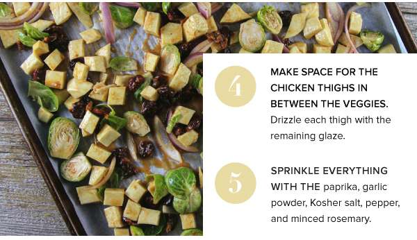 Apple Cider Chicken Sheet Pan Dinner