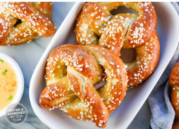 Soft Pretzels with Beer Cheese Dip