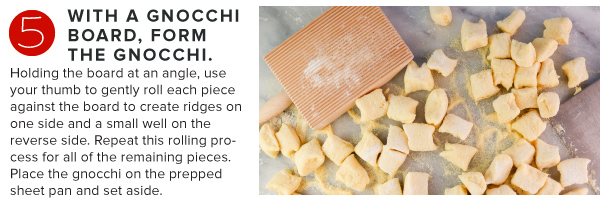 Homemade Gnocchi with Pumpkin Sage Sauce