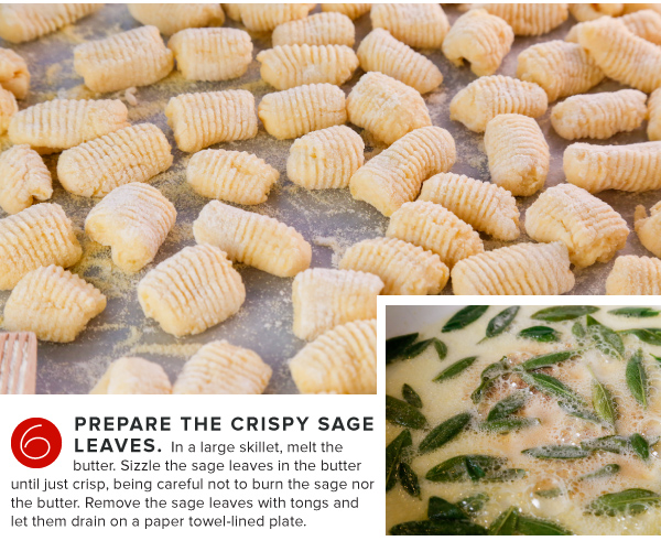 Homemade Gnocchi with Pumpkin Sage Sauce