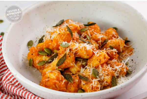 Homemade Gnocchi with Pumpkin Sage Sauce