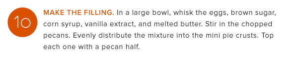 Mini Pecan Pies