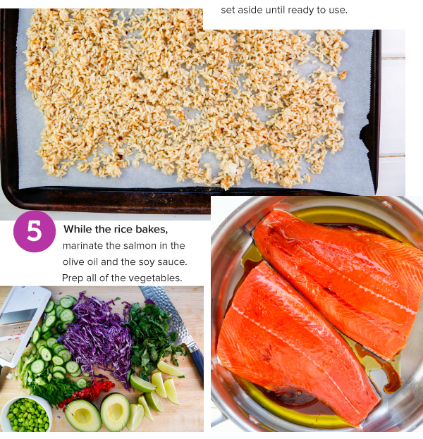 Crispy Rice and Salmon Bowls
