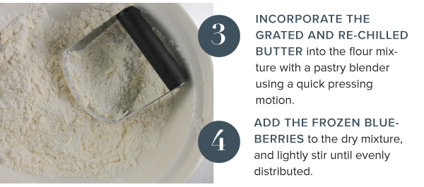 Sourdough Discard Blueberry Scones