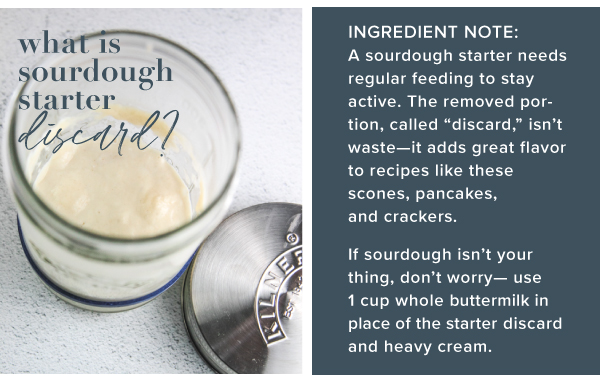 Sourdough Discard Blueberry Scones