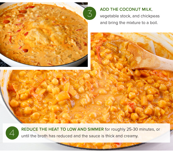 Chickpea and Spinach Curry