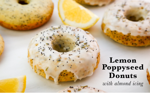 Lemon Poppyseed Donuts